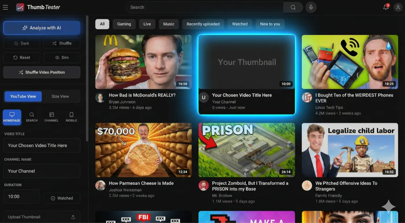 Free YouTube Thumbnail Tester — Preview & Test Before You Publish ...